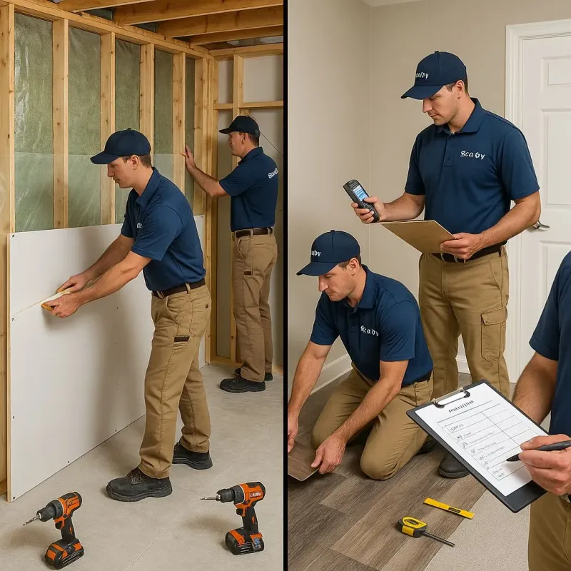 Repairs and Reconstruction process in Tullahoma, TN